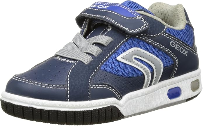 Scarpe Geox B Rishon Per Bambini - Navy/Arancio, Taglia 25 EU