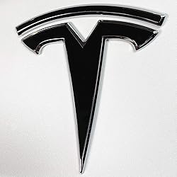 Logo Decal Wrap for Tesla Model S, Refresh, 4-pc