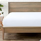 Bare Home Fitted Bottom Sheet Twin XL Size - Premium 1800 Microfiber - Ultra-Soft Hotel Luxury - Deep Pocket - Durable and Long Lasting - Fitted Sheet (Twin XL, White)