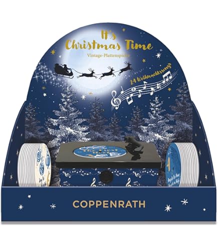 Coppenrath Unique Vintage Musical Gramophone Advent Calendar