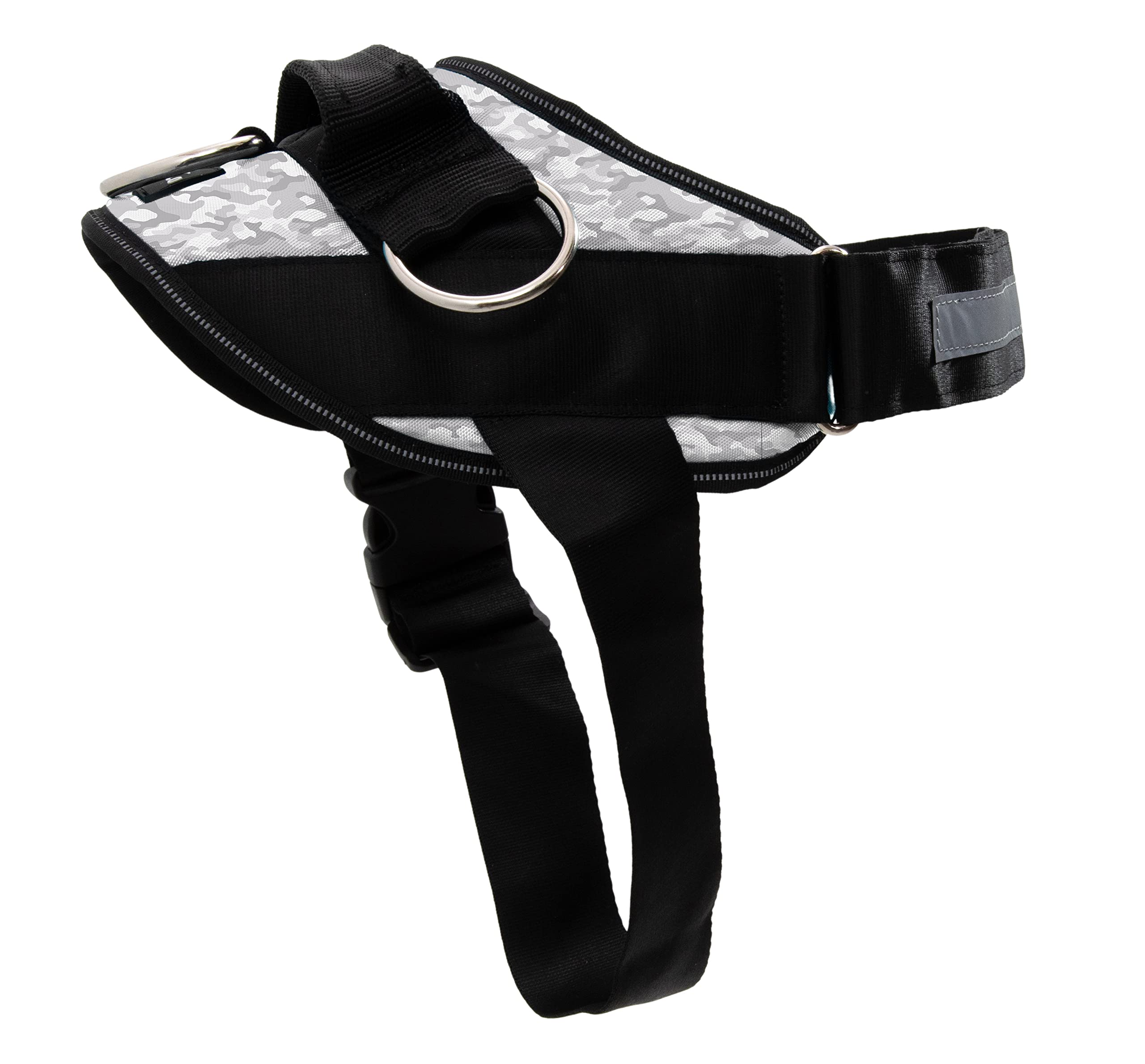 Photo 1 of ShawnCo Essential Dog Harness, No-Pull Pet Vest with 3 Leash Clips, No Choke, Reflective, Adjustable and Padded, for Easy Walking and Training for Small, Medium and Large Dogs (Arctic Camo, M)