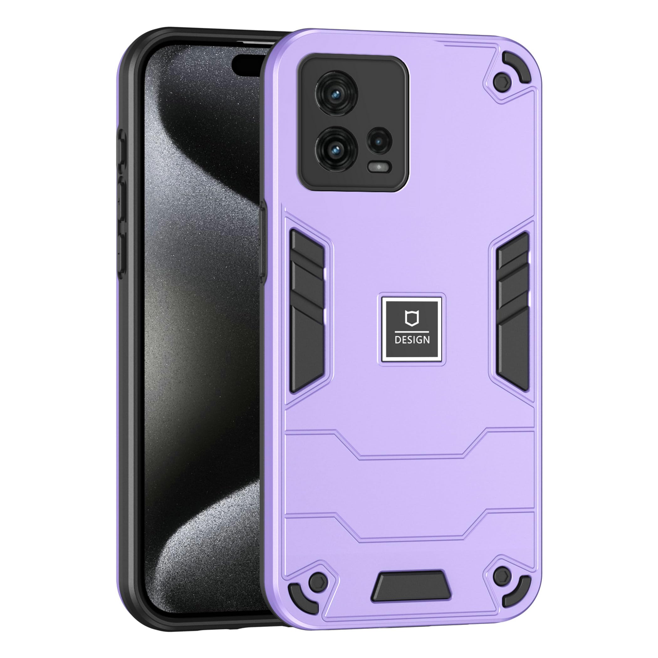 Case for Motorola Moto G72 Hard PC+TPU 2 in 1