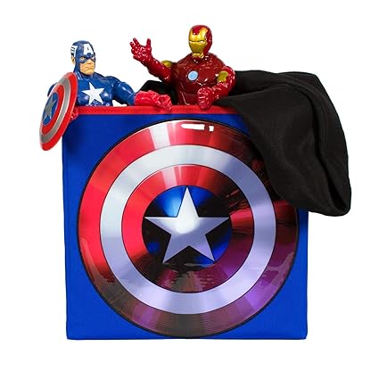 Kids Bedroom Box Foldable Home Decor Basket Container With