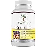Premium Berberine HCl 500mg - Cardiovascular gastrointestinal Immune Weight Loss Support- Chromium Cinnamon (Pack of 1)