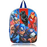 Marvel Avengers Backpack for Boys, 16 Inch Kids Elementary School Bag | Officially licensed 16 inch Avengers backpack with two main compartments, mesh side pockets and padded straps.