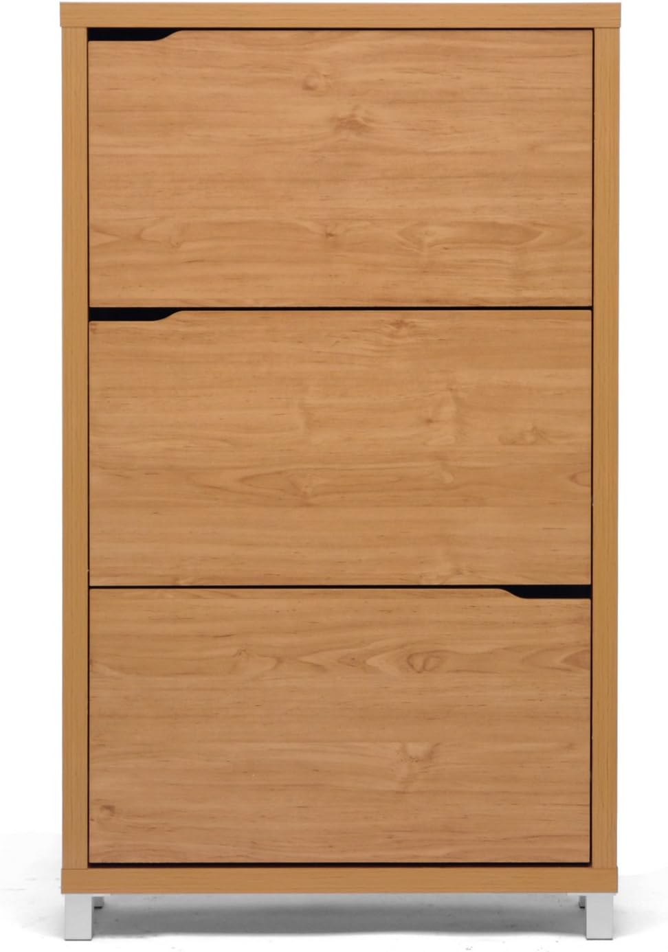 braxton shoe cabinets on Amazon Com Baxton Studio Simms Modern Shoe Cabinet Maple Home Kitchen