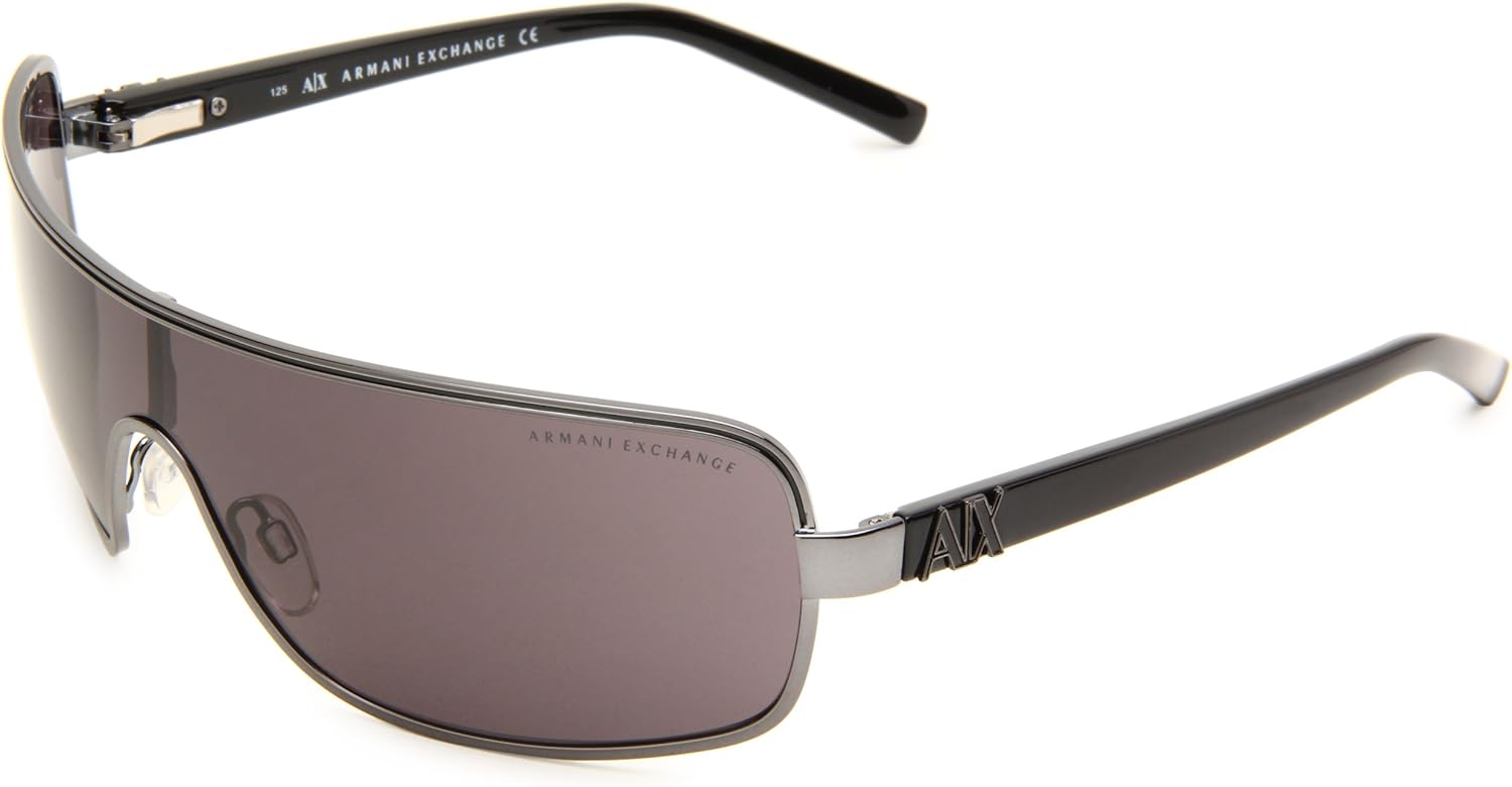 armani exchange shield sunglasses