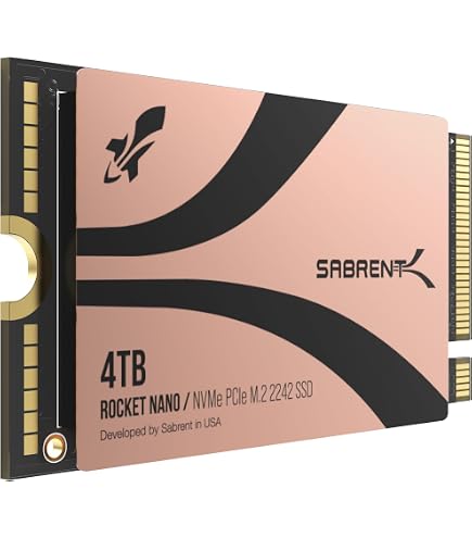 Amazon.com: Oyen Digital 4TB M.2 2242 NVMe PCIe Gen5 3D TLC SSD