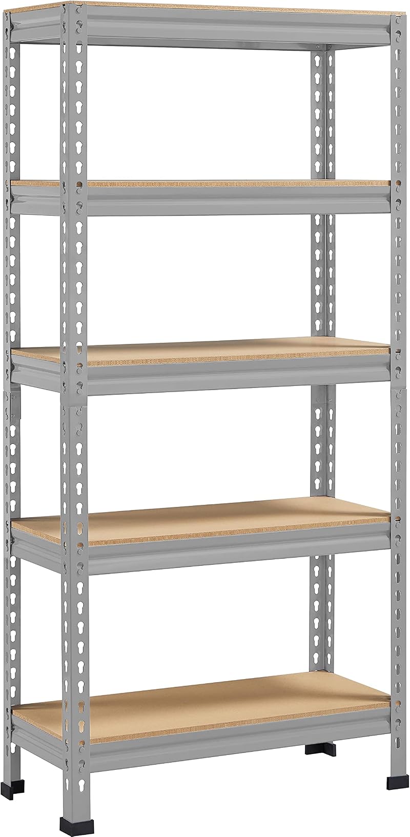 Yaheetech 5 Tier Garage Shelving Units Heavy Duty Racking 150kg per Shelf 750kg