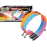 Carrera GO Slot Car Race Track Rainbow Loop Set Part Accessory #20071603 | Add-On Track Piece Compatible with GO 1:43 Scale Tracks, Includes Multicolor Parts to Form Loop with Supports, Ages 6+