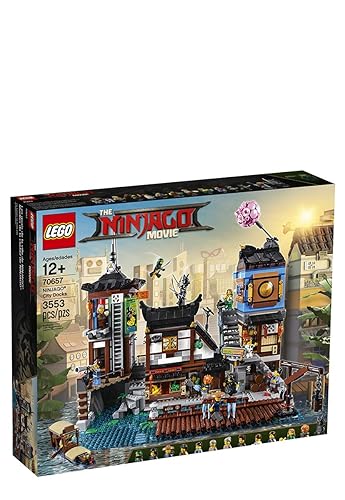 THE LEGO NINJAGO MOVIE NINJAGO City Docks 70657 Building Kit (3553 Pieces)  in Bahrain Whizz Building Sets