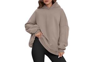ATHMILE Hoodies for Women Oversized Sweatshirt Plus Size Sweaters Fall Clothes 2023 Outfits Fleece Lined Y2K