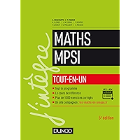 Mathématiques MPSI : Tout-en-un (Concours Ecoles d'ingénieurs) (French Edition) book cover