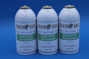 CMEBIZ Arctic Air for R22 Systems, 3 Cans, Envirosafe, White
