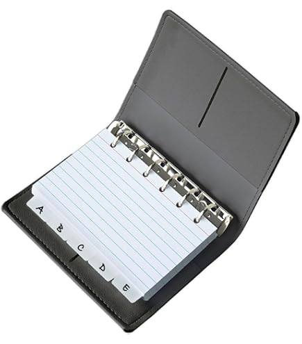 leather index card binder Rite in the Rain All-Weather Index Card Wallet Kit 991T-KIT