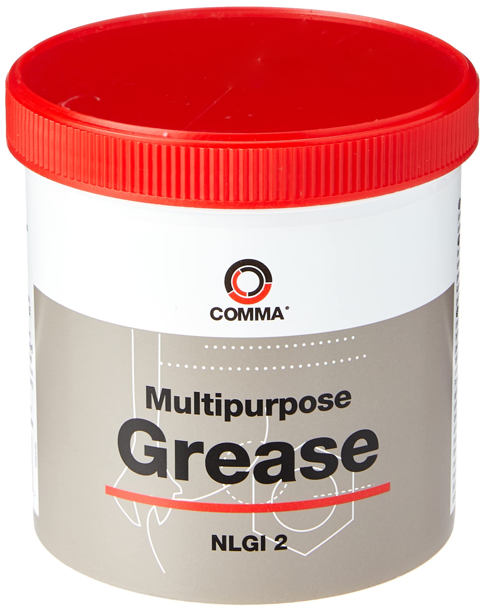 Comma GR2500G 500g Multi-Purpose Lithium Grease