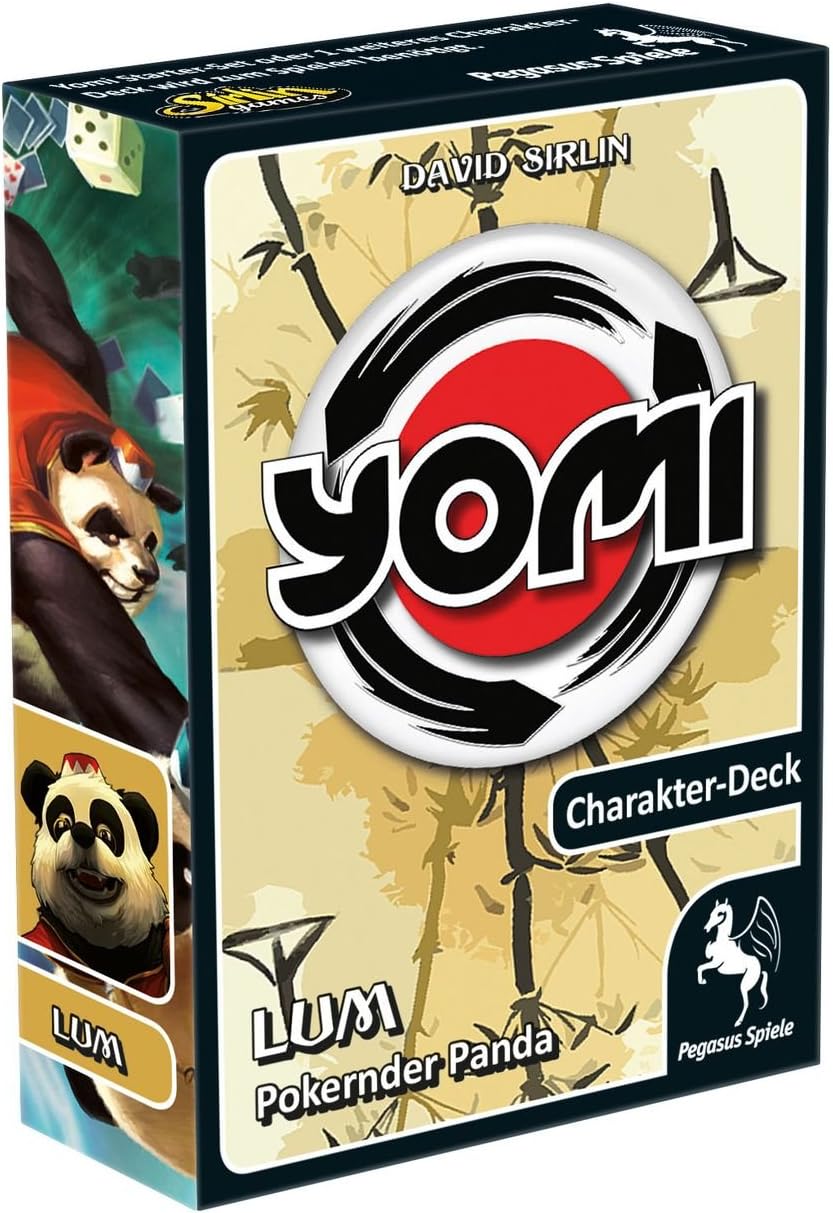 Pegasus Spiele 17433G - Yomi Single Deck Lum, White, Medium