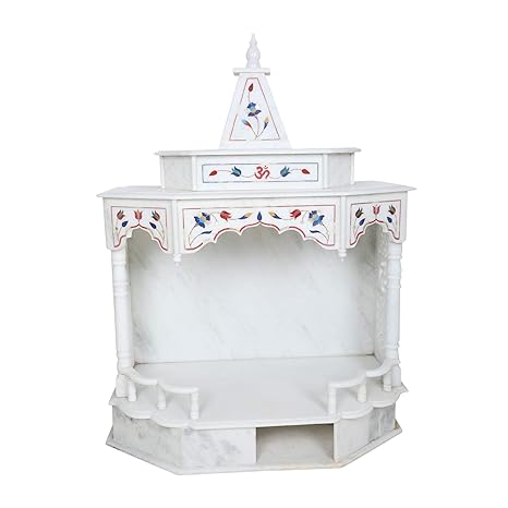 Buy Unique Marble Atrs White Marble Temple For New Home Puja Place