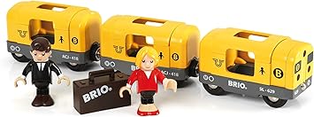 brio yellow train