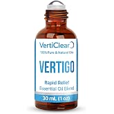 VertiClear Relief Roller (1 oz) | Essential Oils for Inner Balance &amp; Motion Comfort | Supports Dizziness, Lightheaded Feelings &amp; Nausea Sensations | Travel Roll-On | 1 oz (30 mL)