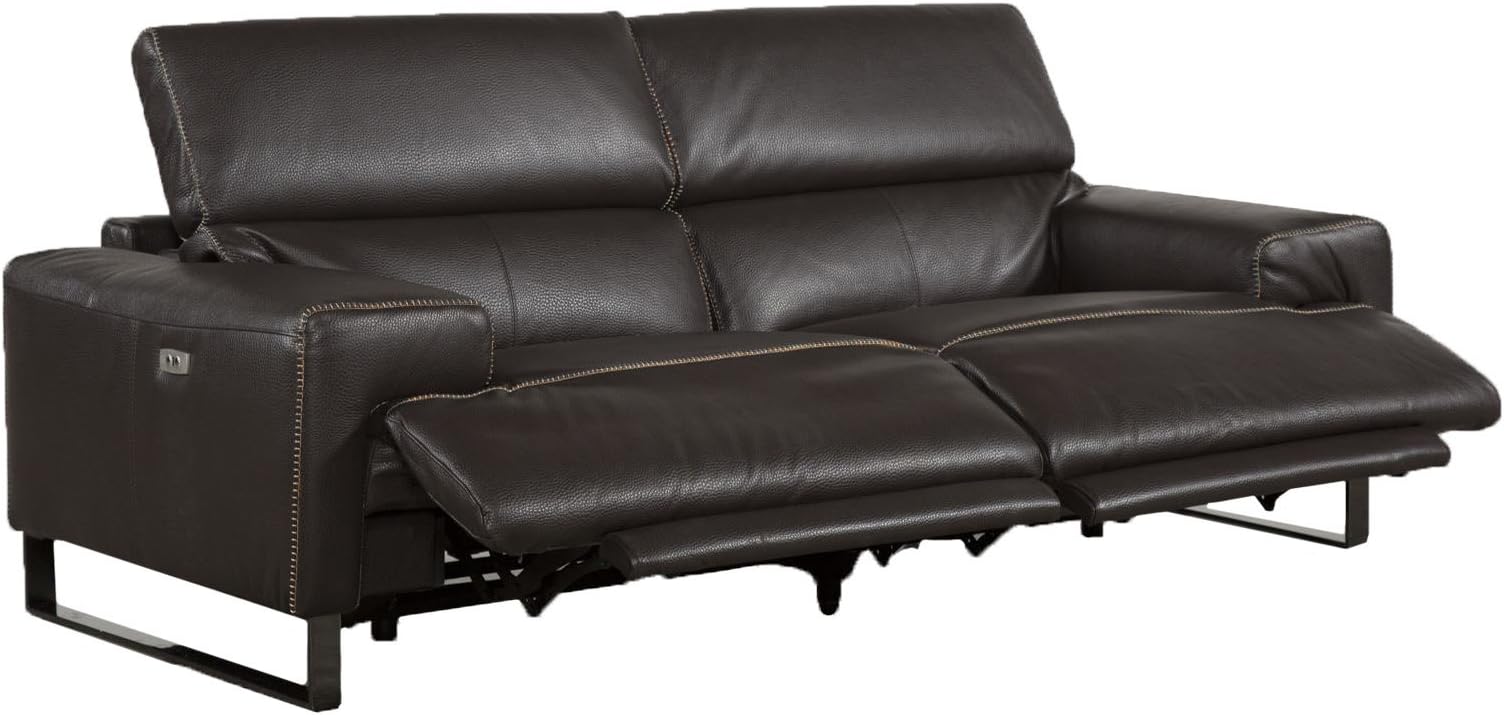 Jamie Living Power Leather Reclining Sofa, Reclinig Loveseat