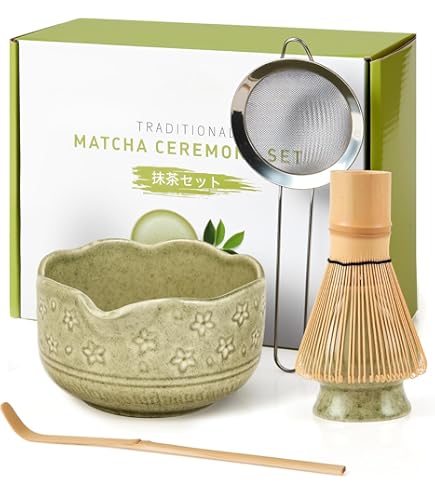 Artcome Premium Matcha Tea Set – 18.6oz Ceramic Bowl, Bamboo Whisk, Scoop & Holder – Complete Japanese Tea Ceremony Kit - View #13