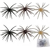 Sea Urchin Baits for Bass Fishing, Creature Bait, Fuzzy Dice Fishing Lure | Soft plastic fishing bait with flexible rubber legs, lifelike action and vibration for bass, trout and freshwater fishing