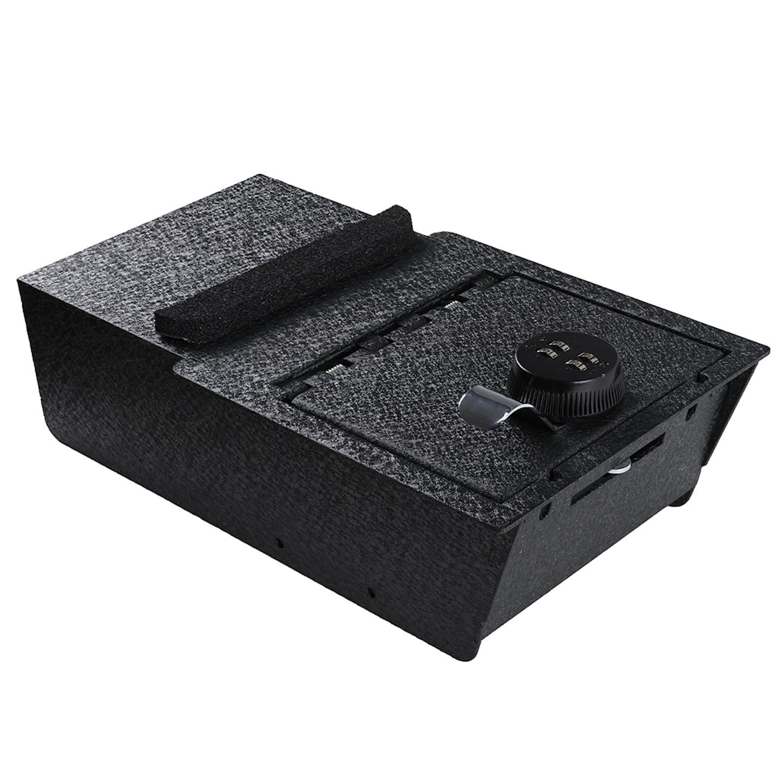 Photo 1 of **INCOMPLETE** Center Console Safe Vault - KEREN Console Gun Safe Box Compatible with Tesla Model Y 2021-2024 and Model 3 2021-2023, 4-Digit Combination Lock