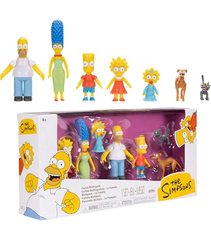 Amazon.com: NJ Croce Simpsons Family Boxed Set Action Figure