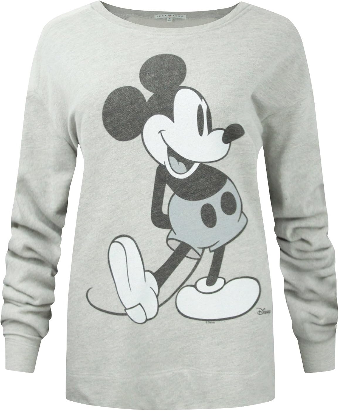 Junk Food Damen Clothing Mickey Mouse Pullover Amazon.de Bekleidung