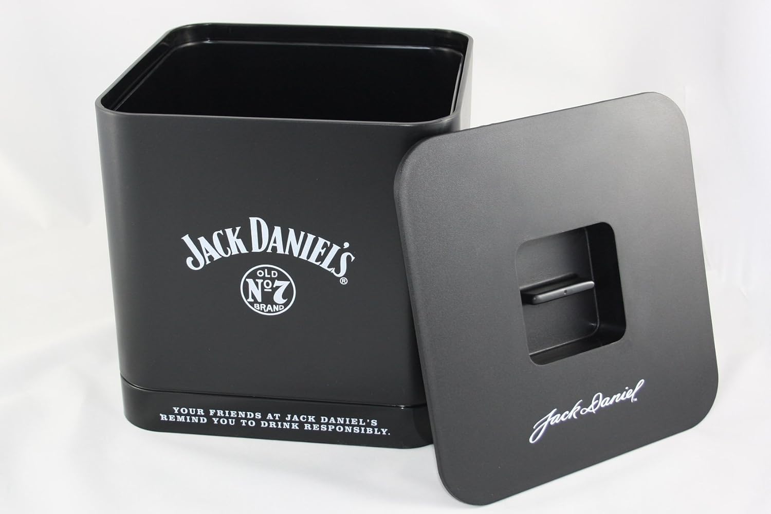 Jack Daniels Ice Box Bucket Large 10 Litre Black Amazon Co Uk Kitchen Home