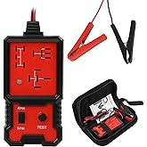 Stanew Portable 12V Car Relay Tester Kit - Handheld Diagnostic Tool with Clips for Auto Repair, Battery Relay Detector Checke