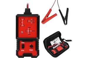 Stanew Kit testeur de relais de voiture portable 12 V – Outil de diagnostic portatif avec clips pour réparation automobile, d