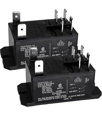 Amazon.com: T92P7D22-12 Power Relay 6-1393211-9 (Pack of 2