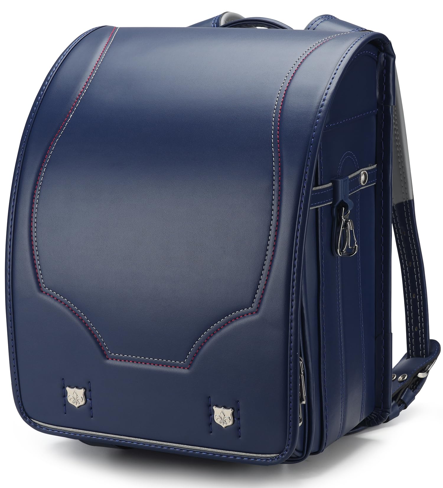 [バオバブの願い] 技術型 ランドセル 男の子 軽量かつ頑丈 ワンタッチロック A4フラットファイル対応 手縫い japanese schoolbag Bab-RnG026 (ブルー)商品画像