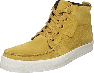 puma suede mustard yellow