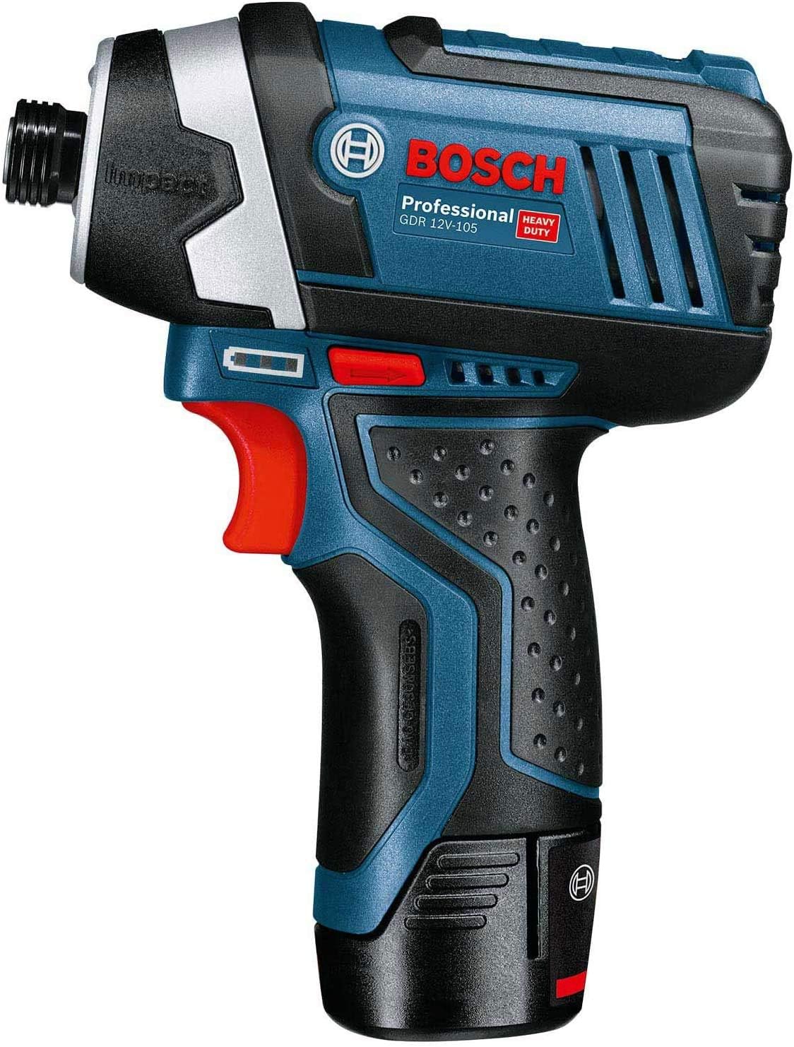 Bosch Professional 12V System Set: Cordless Combi Drill GSB 12V-15 + Impact Driver GDR 12V-105 (incl. 2X 2.0Ah Battery + Charger GAL 12V-40 - Image 4