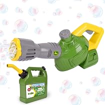 Amazon.com: John Deere 兒童泡泡葉鼓風機玩具包括24 盎司(約680.4 ...