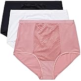 Warner's womens Warners® Blissful Benefits Tummy-smoothing Comfort Microfiber Brief 3-pack Rs4433w