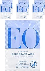 EO Deodorant Lavender Wipes, 6 Count