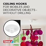 Tesa Ceiling Hook for Wallpaper & Plaster, Holds 500g - 77781-00000-00 view 2