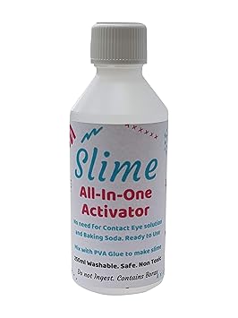 Ultimate 250ml Slime Activator Borax For Making All Slimes All In One Activator Formula Replaces Contact Lens Solution And Baking Soda With 6x