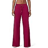 Florence by Mills Womens Cozy Crush Raw Hem Wide Leg Pant