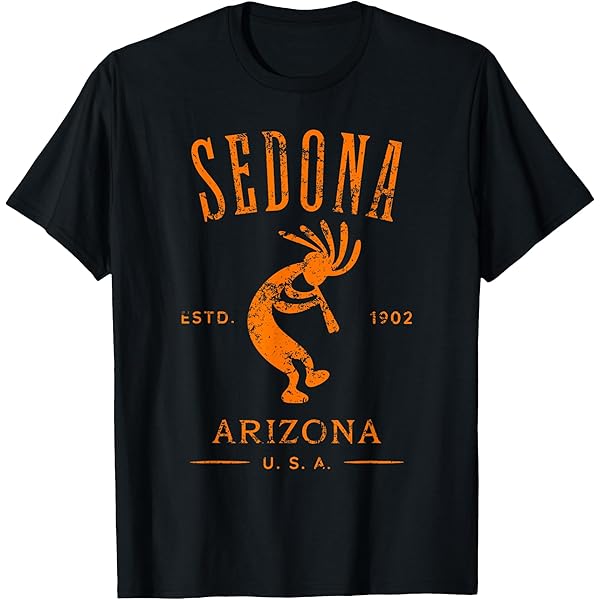 トップス Vintage ANDAZIA \"Sedona Arizona\" vtg 80s SEDONA ARIZONA NATIVE AMERICAN CAT ART T-Shirt LARGE