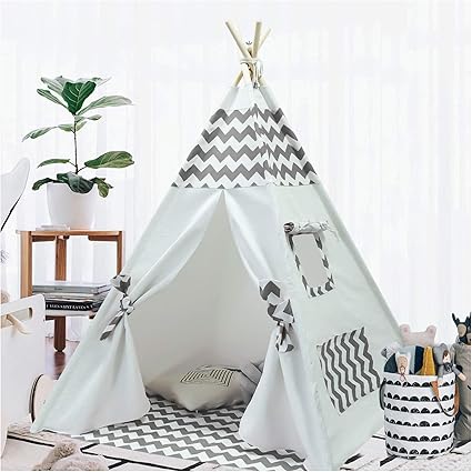 Amazon Com Kids Teepee Tent For Boys Girls Children Teepee Play