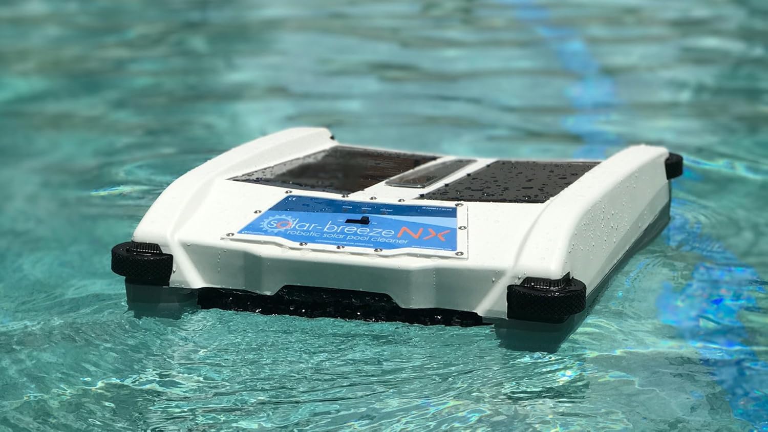 2018 Solar Breeze Automatic Sun Power Pool Water Cleaner NX2 Cleaning