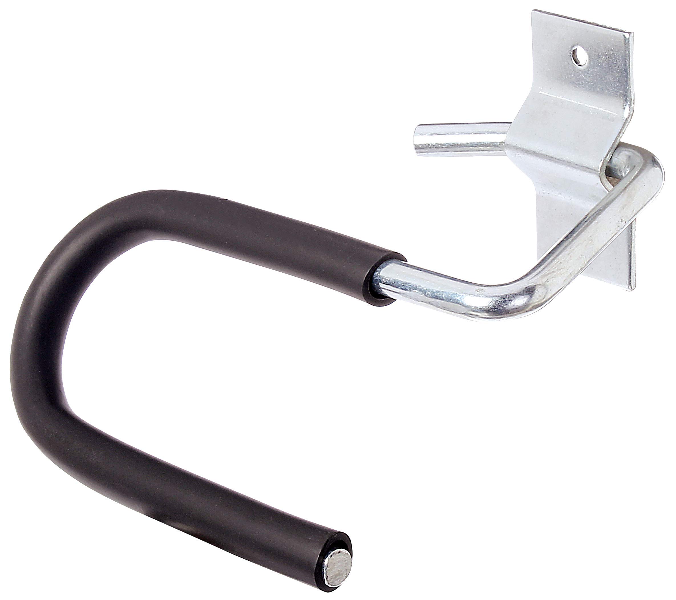 GAH-Alberts 801977 Ski Hook Curved/Unwrought Steel with Galvanised Surface/Panel Width 40 mm x Panel Height 60 mm x Hook Height 70 mm