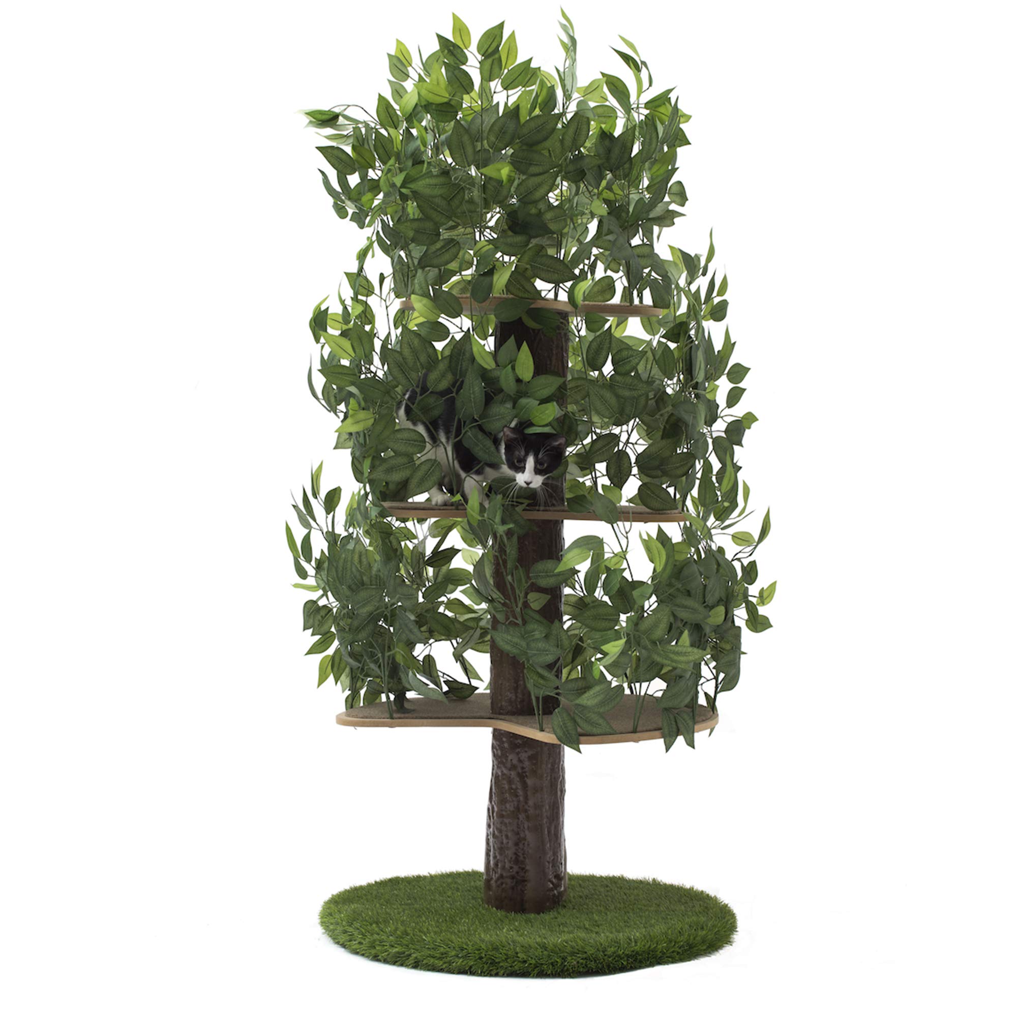 Mua On2Pets Cat Condo Furniture, Tree House Tower for Climbing, Playing