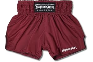 SIAMKICK Elite Muay Thai Shorts for Men Women Boxing Kickboxing High Grade MMA Fight Clothing Training Workout Trunks