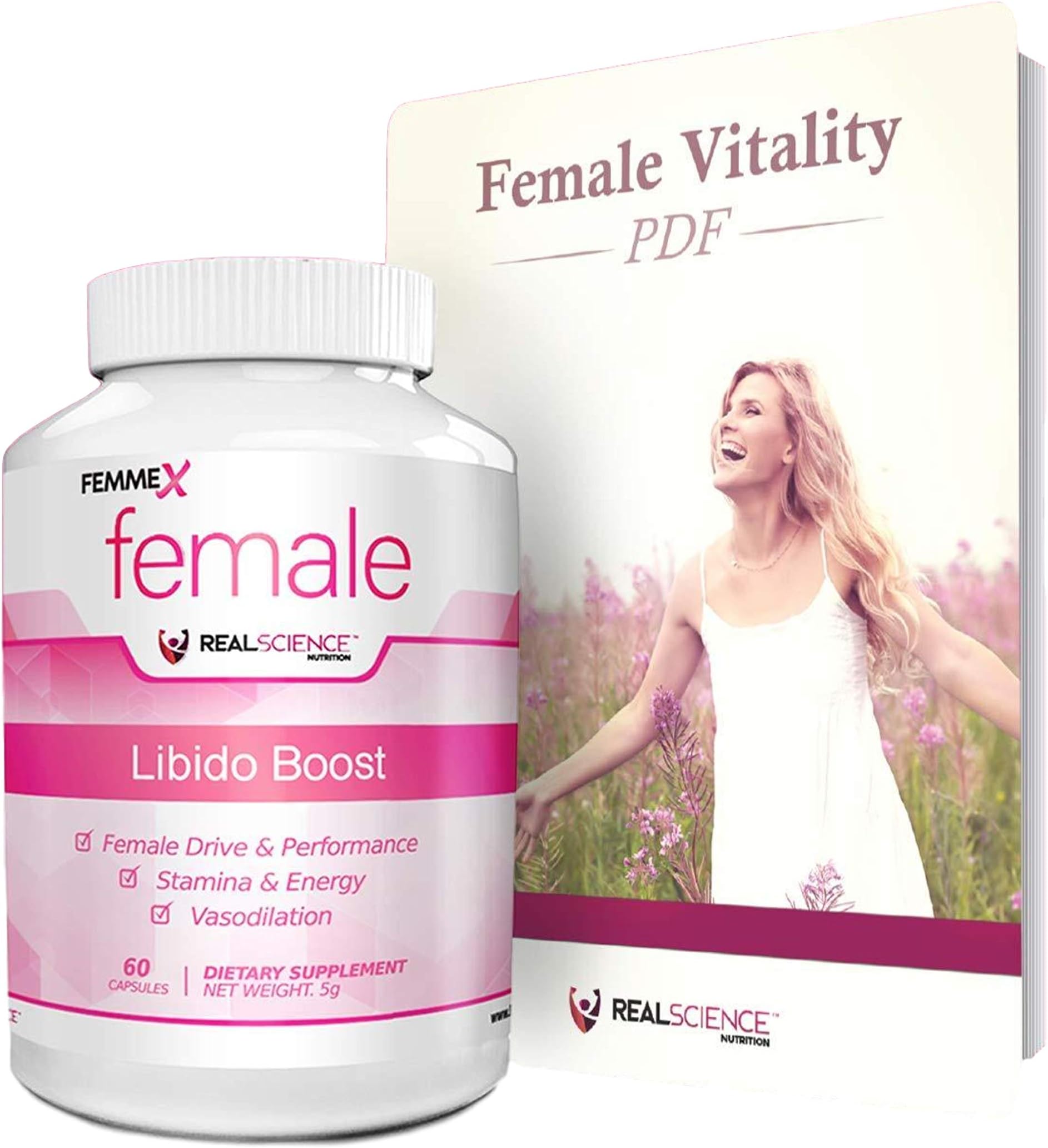 FemmeX | Intimacy Formula for Women | Better Intimate Experiences | 60 Capsules